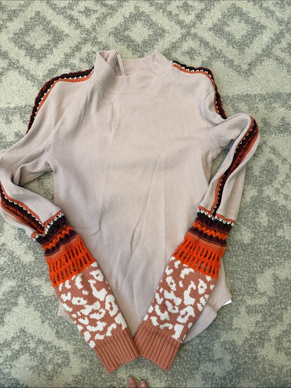 Free People Crochet Thermal Size S